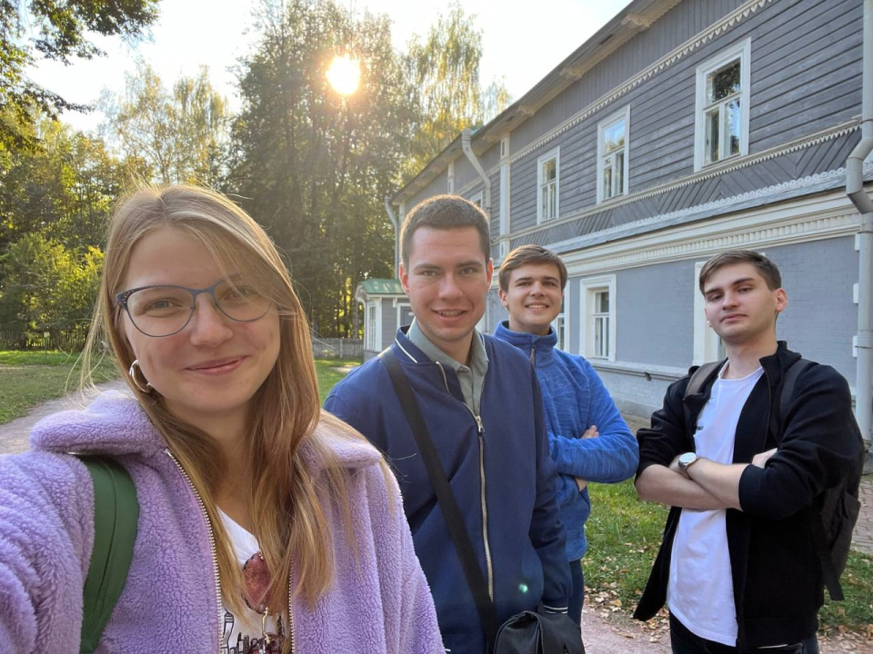 В музее П.И. Чайковского в Клине