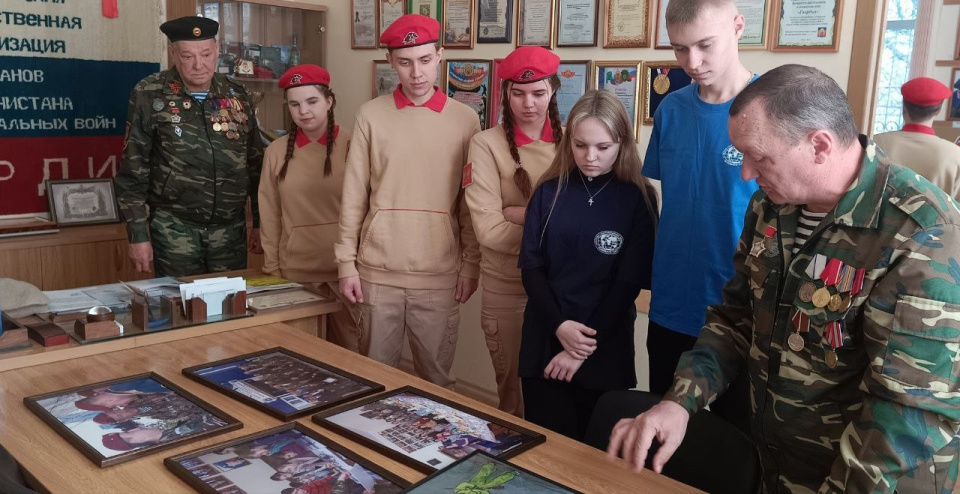 Встреча активистов МК РГО "Салют" с ветеранами боевых действий в Афганистане