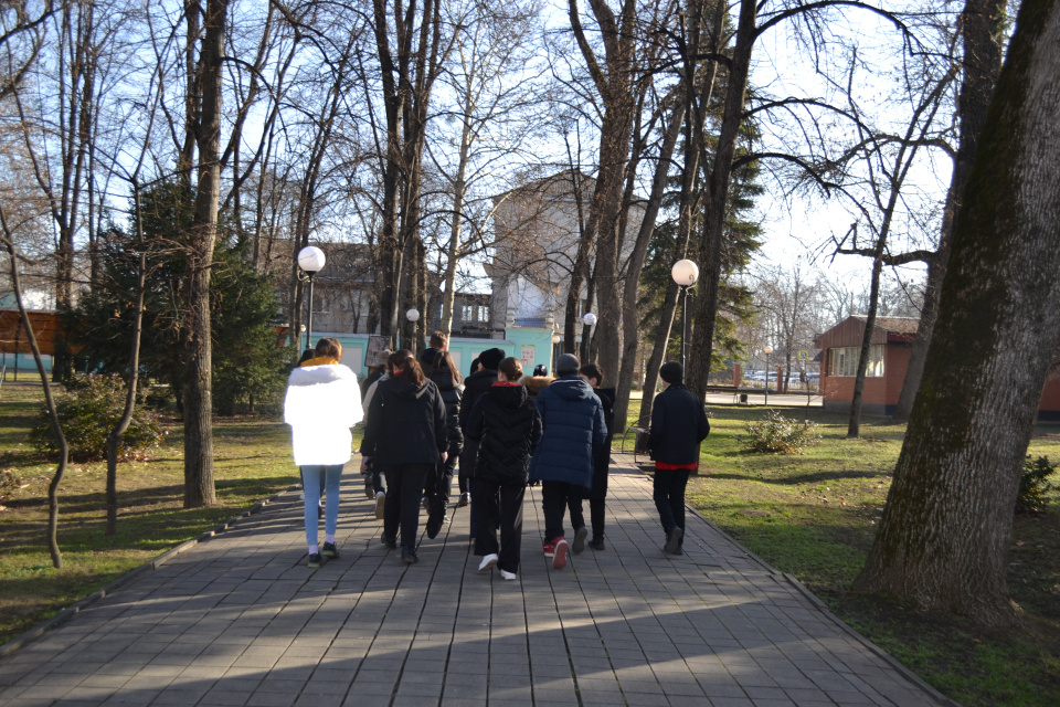 Аллеи парка