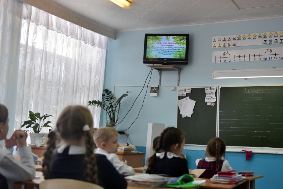 Урок природолюбия