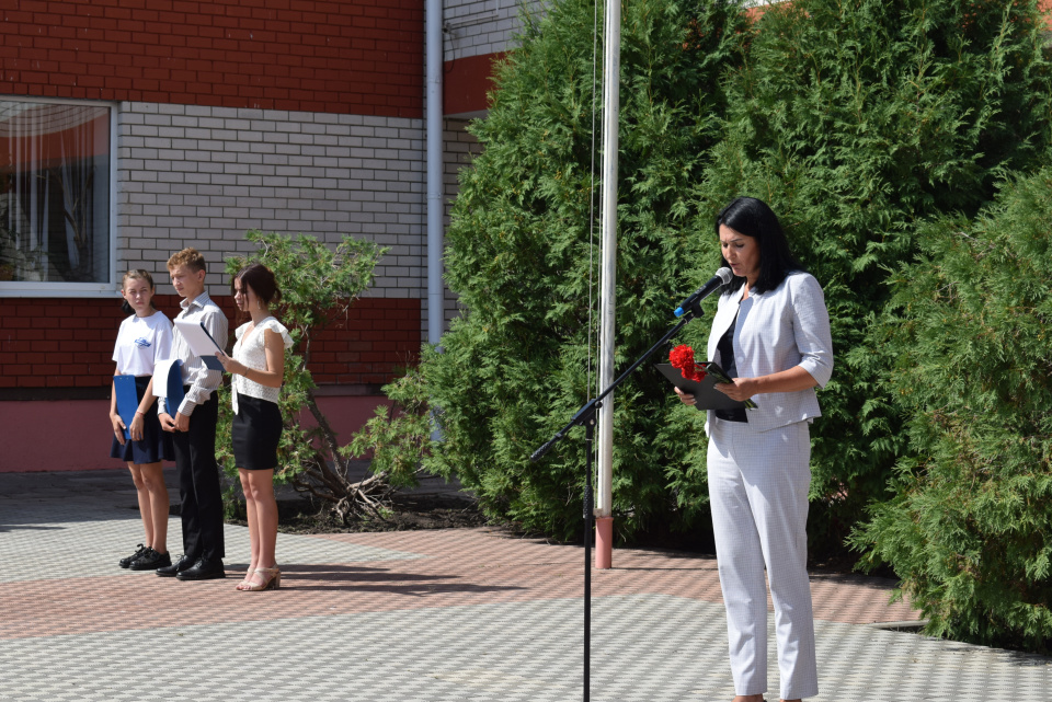 Митинг-реквием в Подгоренском лицее 
