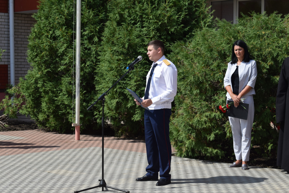 Митинг-реквием в Подгоренском лицее 