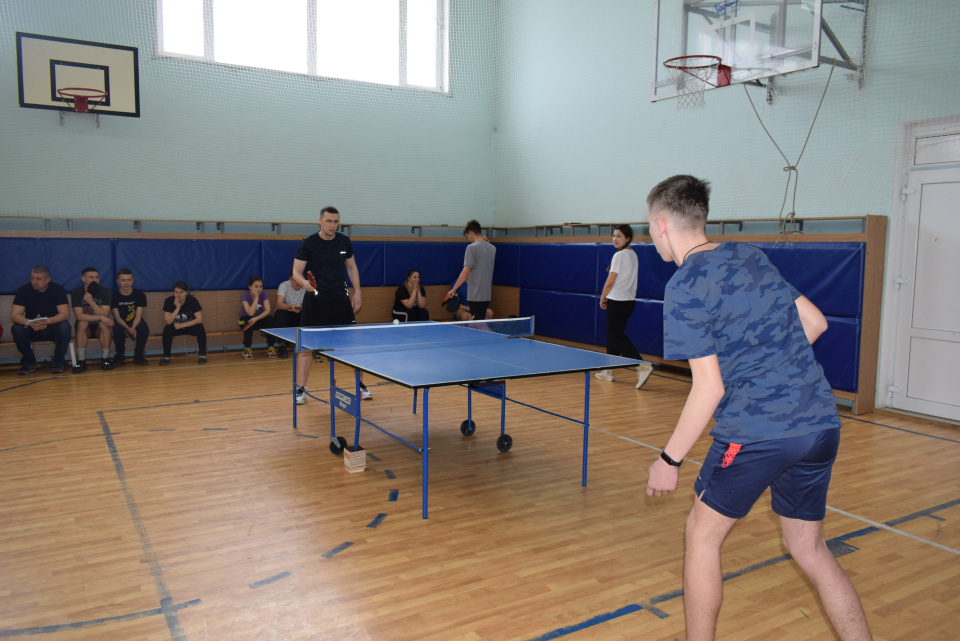 Шестой турнир по настольному теннису