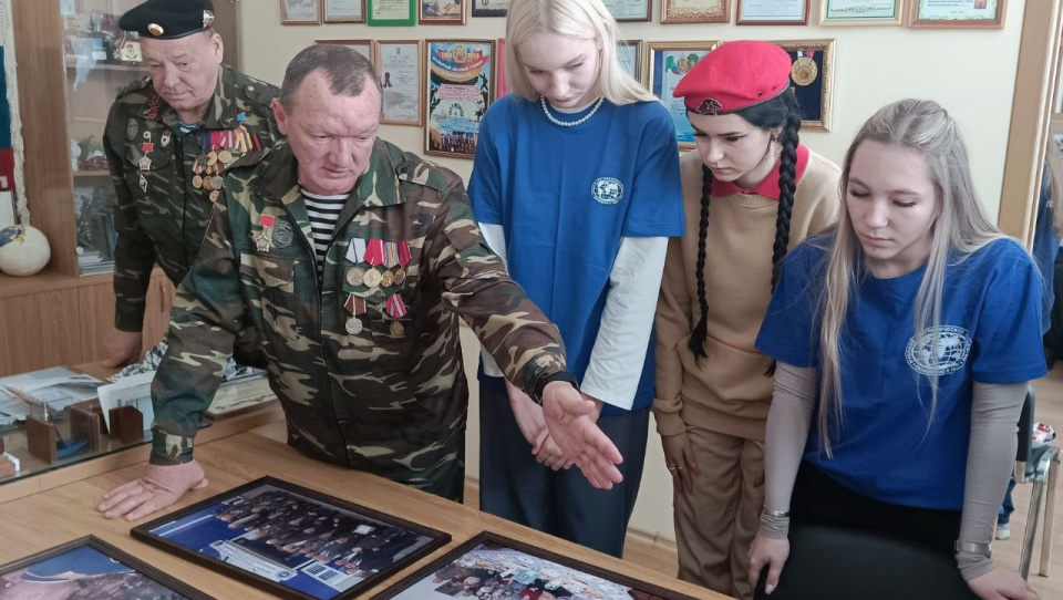 Встреча активистов МК РГО "Салют" с ветеранами боевых действий в Афганистане