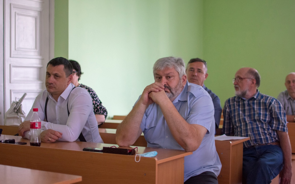 Участники заседания Волгоградского отделения Русского географического общества