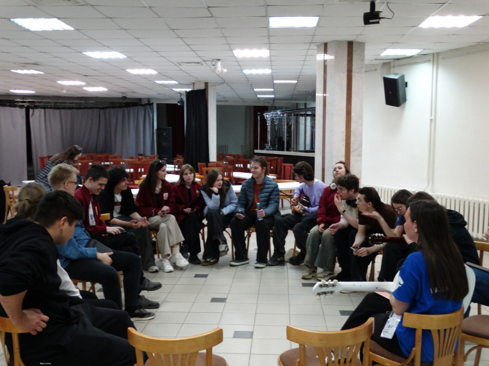 Музыкальная часть вечера с гитарами