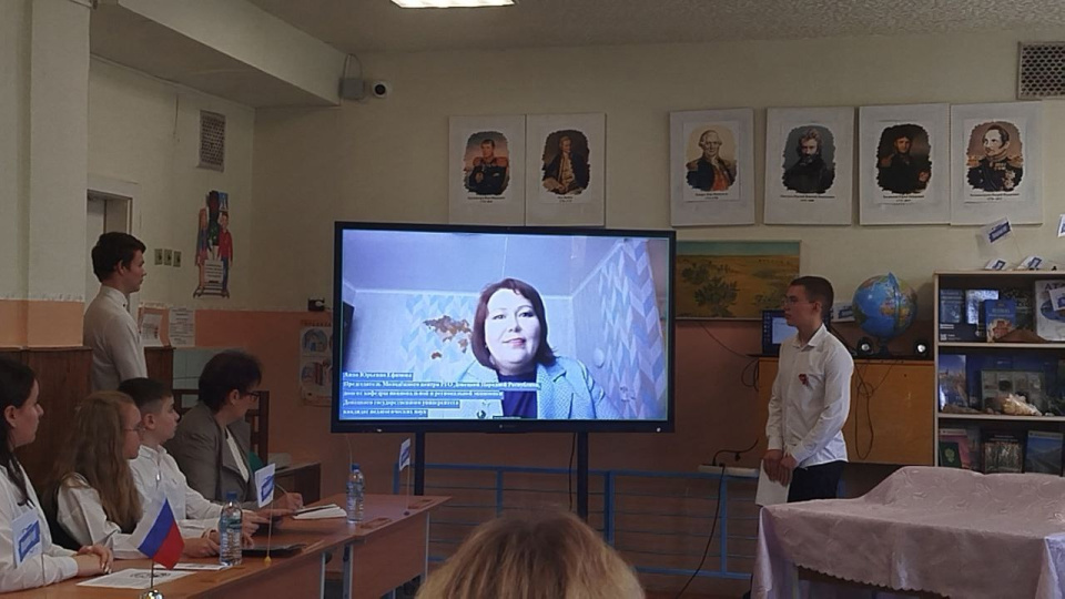 Приветственное слово Председателя Молодежного центра ДНР