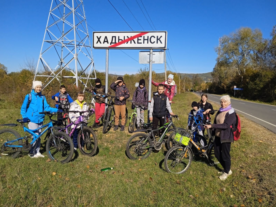 Участники велопробега