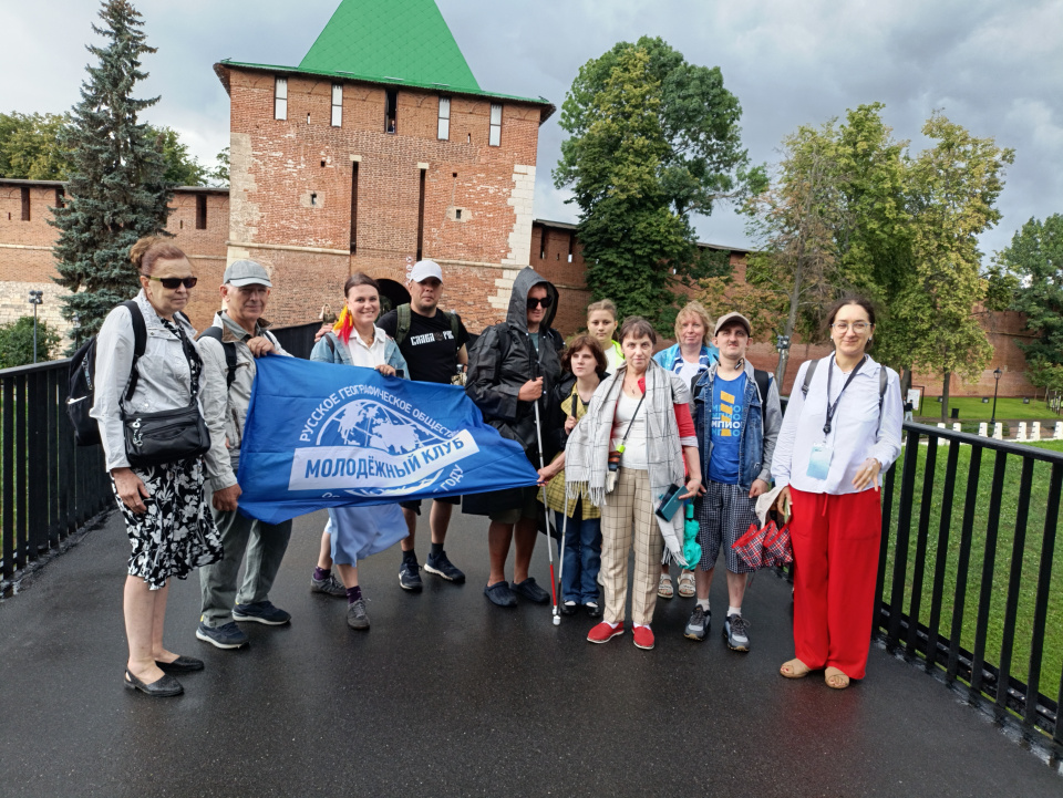 МК РГО "Доступные широты" у Коромысловой башни в Нижнем Новгороде, 08.08.2025