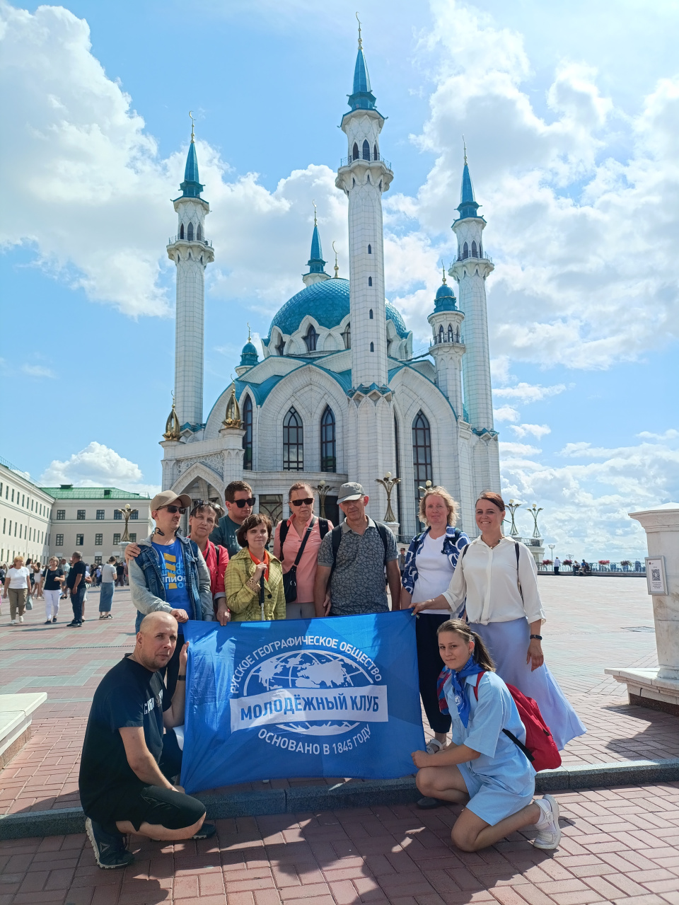 МК РГО "Доступные широты" в Казани у мечета Кул-Шариф, 09.08.2025