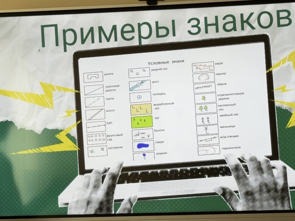 Примеры условных знаков с мероприятия 