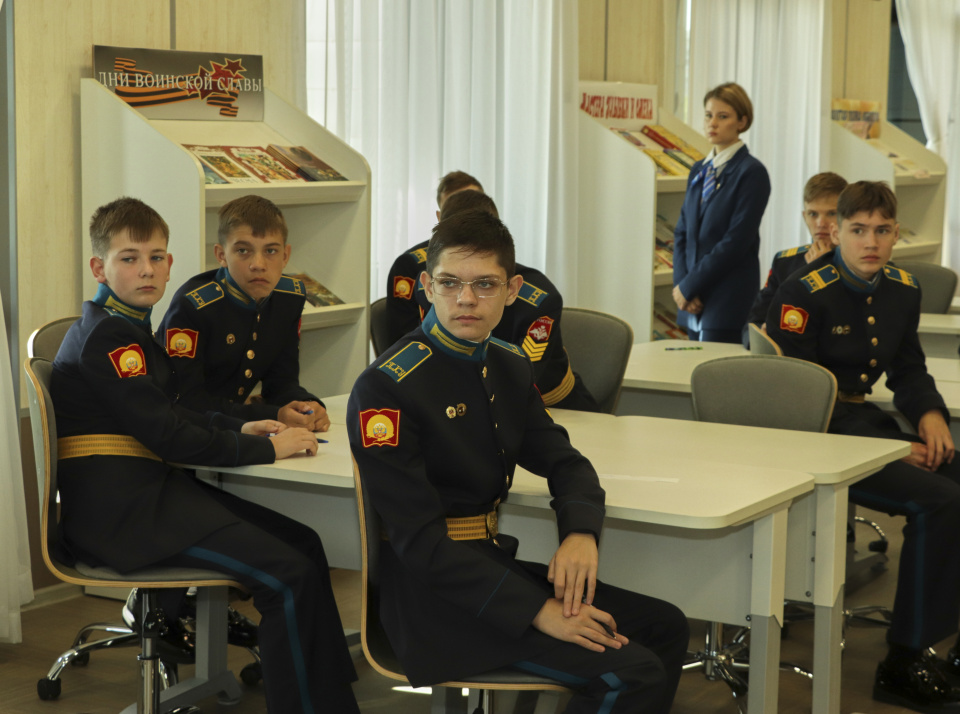 В интеллектуальной игре "Знатоки географии" кадеты приняли участие в составе сборных команд