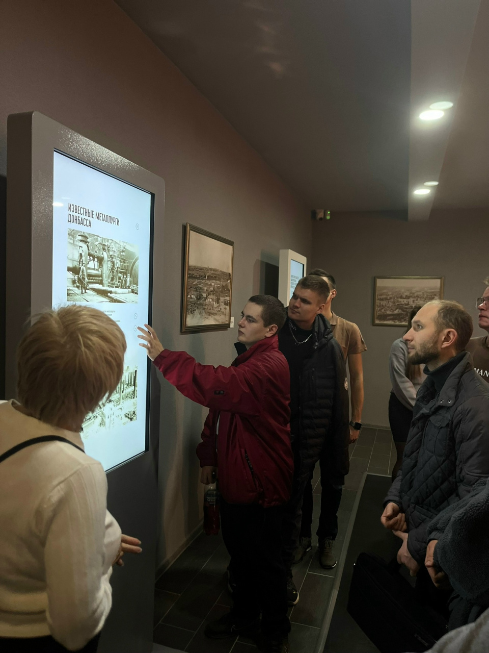 МК РГО "Донбасс" посетил новейшую экспозицию краеведческого музея