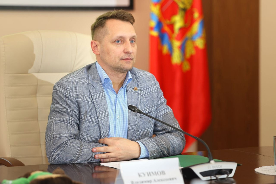 Владимир Куимов с обращением к добровольцам ВФМ