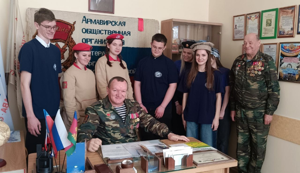Встреча активистов МК РГО "Салют" с ветеранами боевых действий в Афганистане