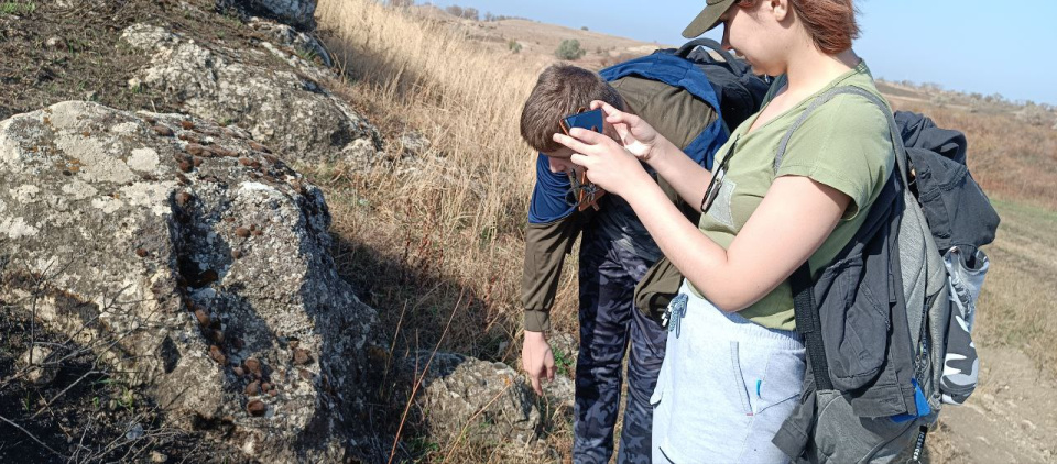 Участники МК РГО «Салют» продолжают изучать происхождение ландшафта окрестностей Армавира