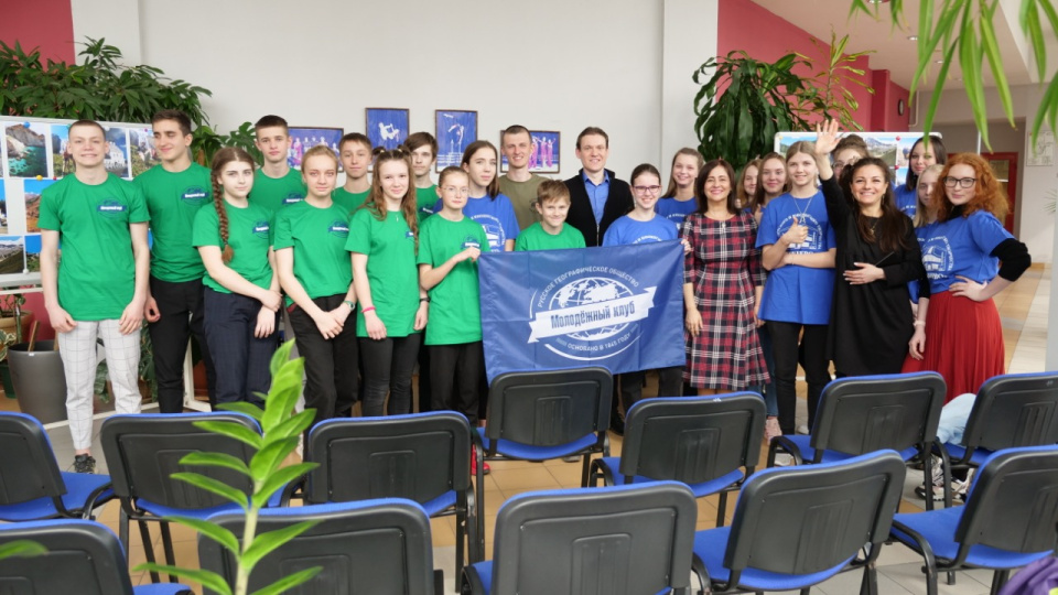 Открытие Молодёжного клуба РГО на базе ЦДЮТ "Бибирево"