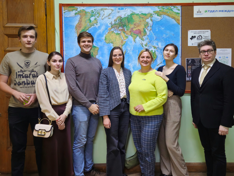 Делегация МК РГО Terra Politica на V Политико-географических чтениях им. О.В. Витковского