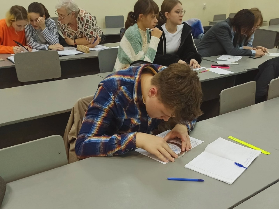 Занятия на Географической школе