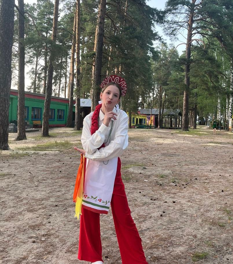 Участница летней смены