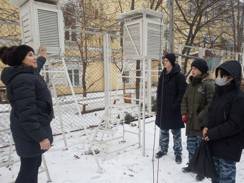 Во время экскурсии