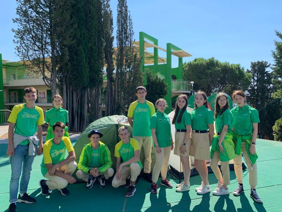 Станция с палаткой