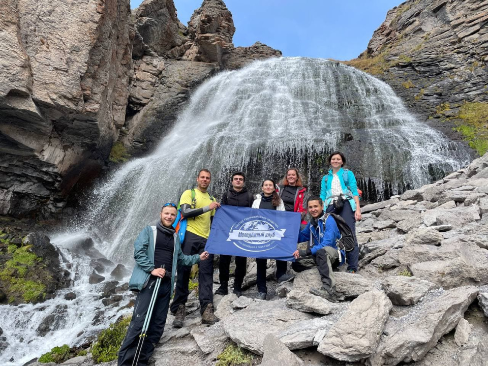 Участники Международной Заповедной школы РГО в Приэльбрусье