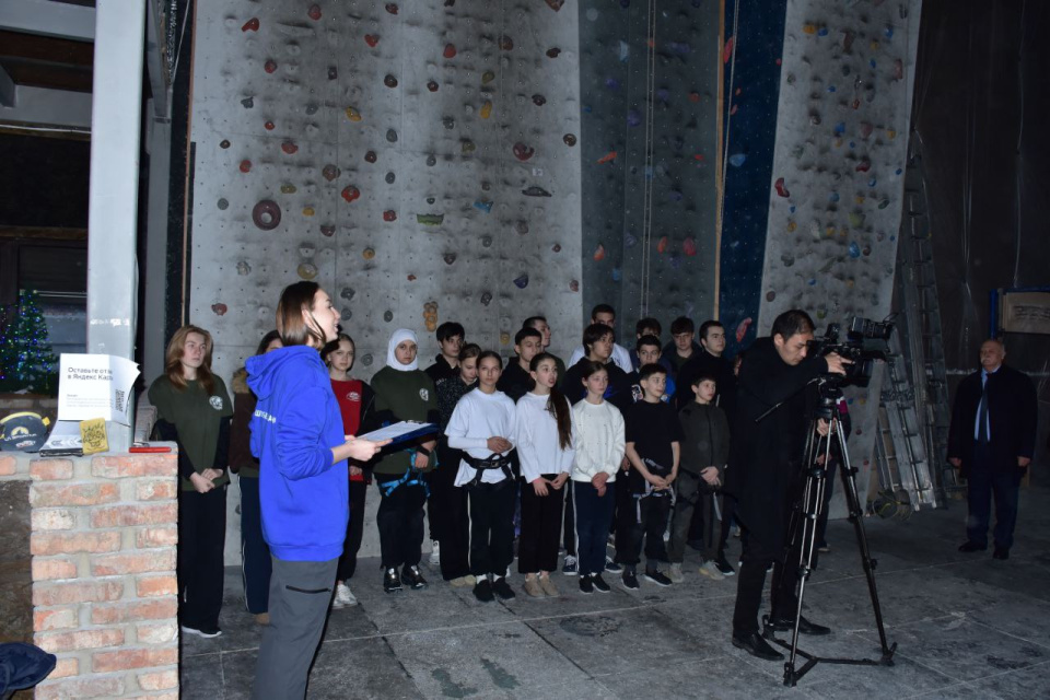 Турнир по скалолазанию