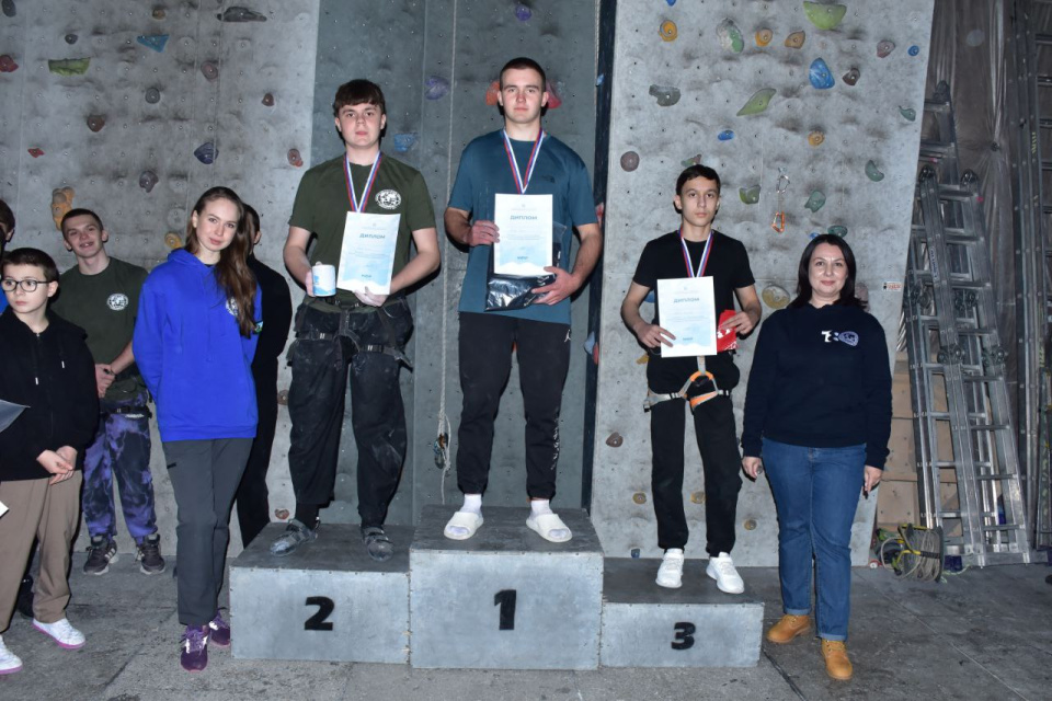 Турнир по скалолазанию