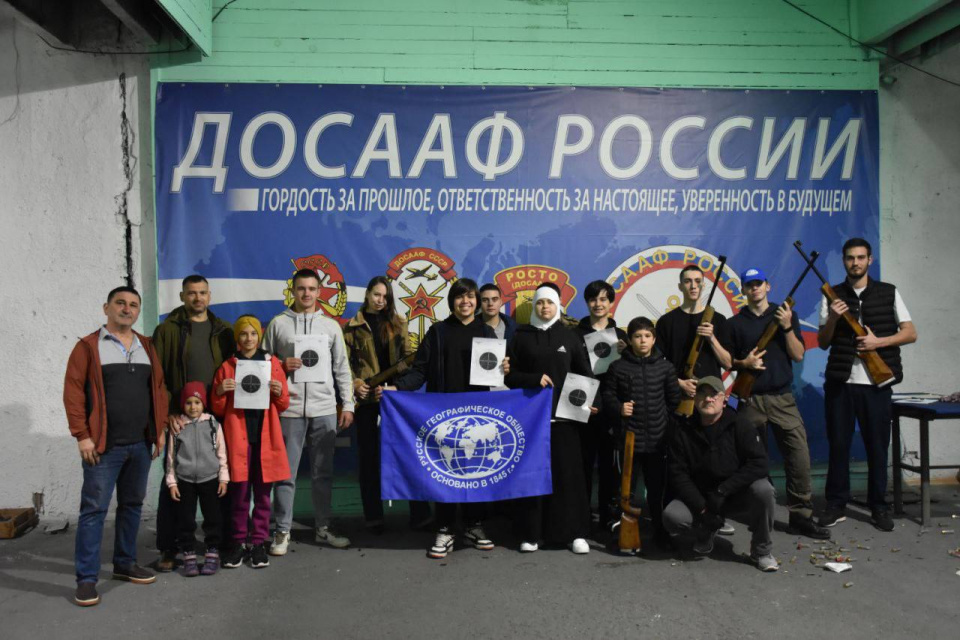 Учебное занятие по стрельбе 