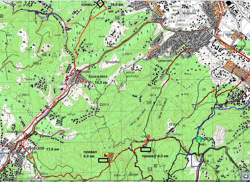 Поход выходного дня