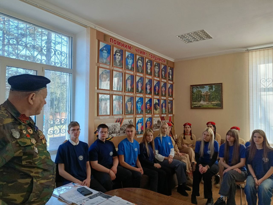 Встреча активистов МК РГО "Салют" с ветеранами боевых действий в Афганистане