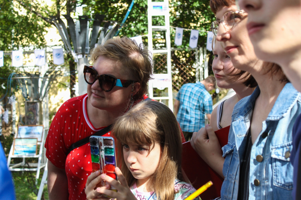 Участники "Полярной ночи в СГУ"