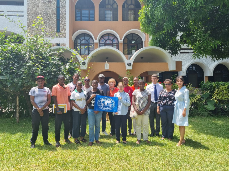 Географический диктант в Танзании