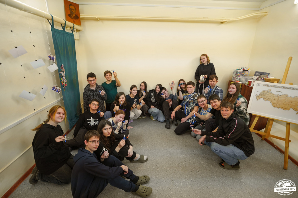 Аншлаг на Молодёжном интеллектуальном клубе РГО