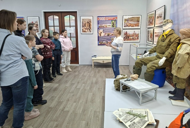 На экскурсии 