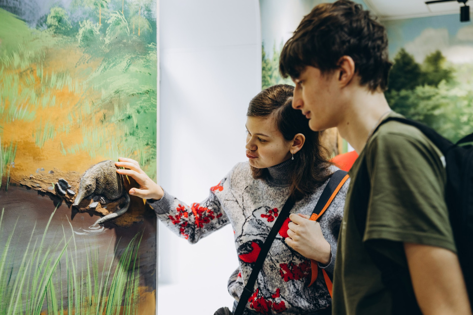 Это, конечно, не бобр... Но не менее интересная выхухоль!